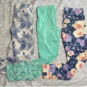 SOLD - Blue Assorted Leggings Bundle